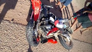 Acidente grave em Quiterianópolis, colisão entre duas motos deixou 2 mortos