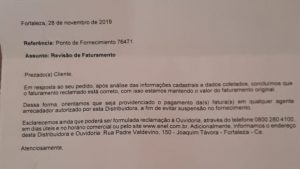 Família recebe conta de luz de quase R$ 24 mil em Juazeiro do Norte