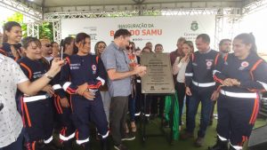 Inaugurada a Base do SAMU do Município de Aiuaba